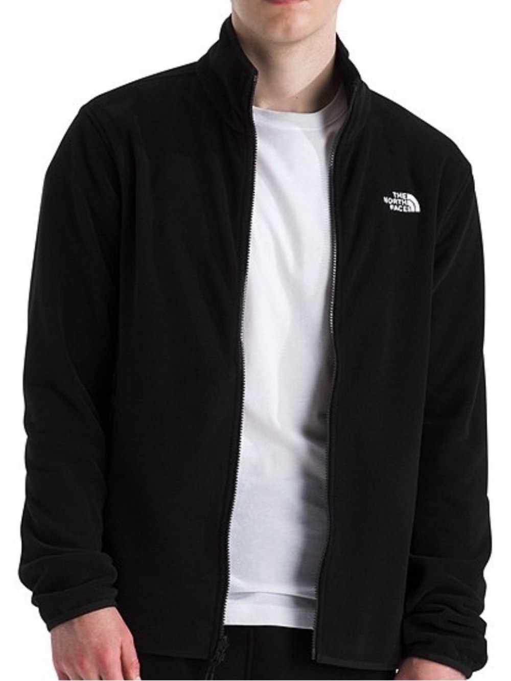 NWOT The North Face Men's Black Fleece Performance Jacket